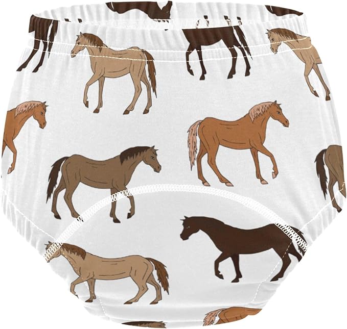 Toddler Potty Training Underwear Cotton Absorbent Soft Baby Girl Boy Potty Training Pant 2t-5t
