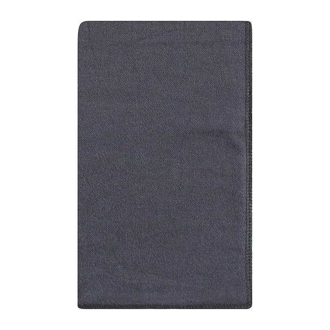 Hudson Baby Unisex Baby Cotton Flannel Burp Cloths, Woodland Faces, One Size