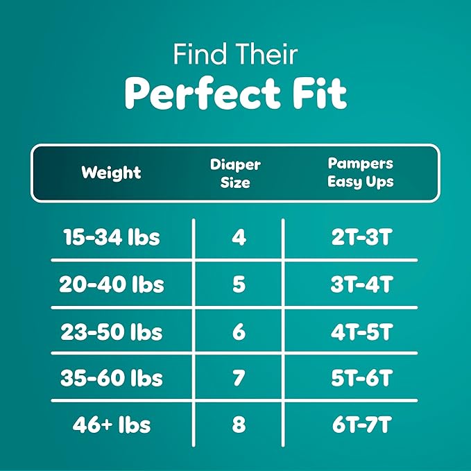 Pampers Training Pants - Easy Ups Girls & Boys - Size 3T-4T, 116 Count, Peppa Pig Potty Underwear (Packaging May Vary)
