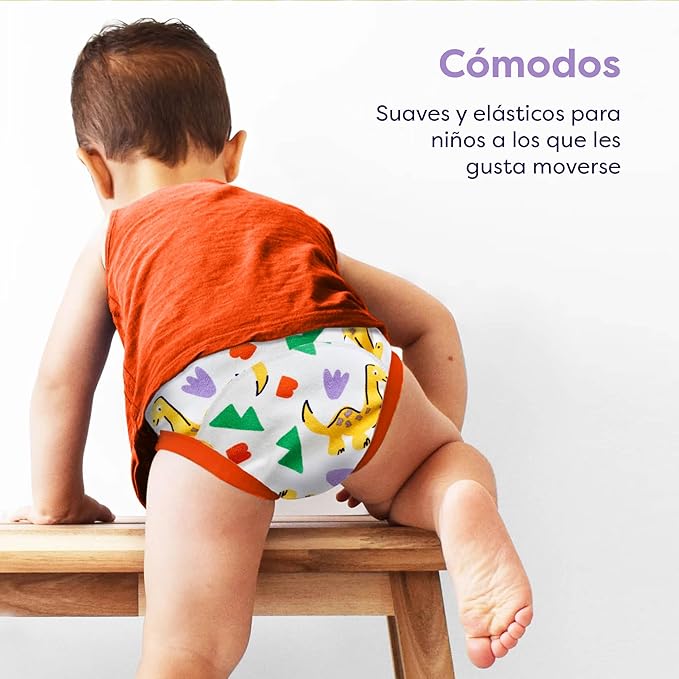 Bambino Mio, Revolutionary Reusable potty training pants, sky, 2-3 years Multicolor