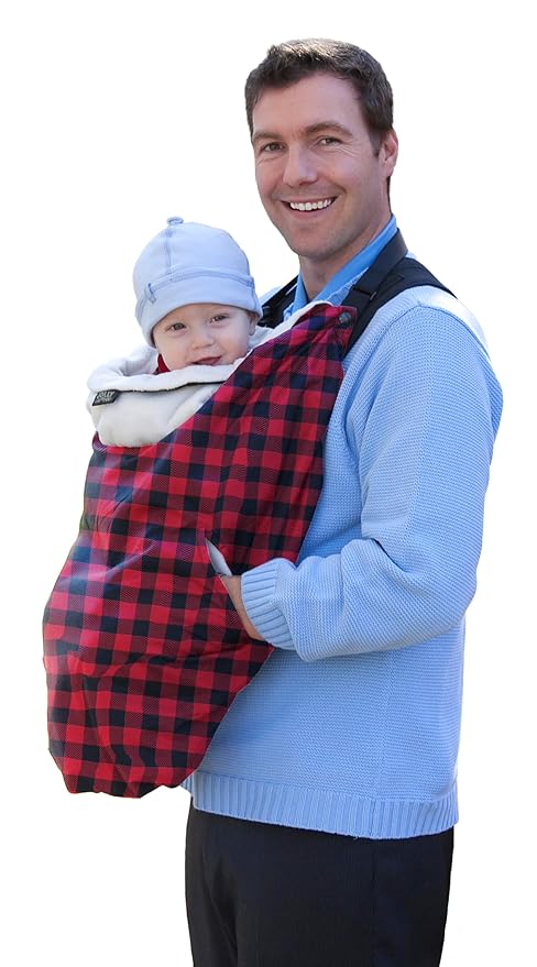 Jolly Jumper Snuggle Cover - Red/Black Plaid