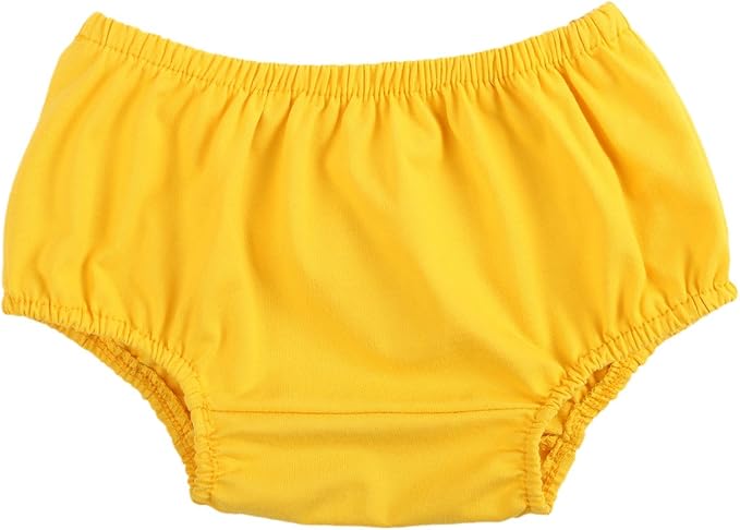 IBTOM CASTLE Baby Girls' Boys Unisex Soft Cotton Ruffle Basic Diaper Cover Bloomers for Toddler Shorts Briefs Panty Panties