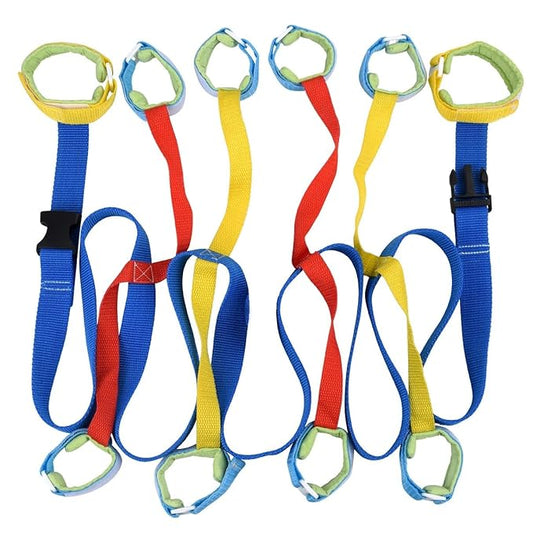 Children Walking Rope for Toddlers, Daycare & Classroom – 8 Kids + 2 Adult Handles – Toddler Safety Rope with Storage Bag for Field Trips, Class Trips, Preschool, Outdoor Walks & Fire Drills