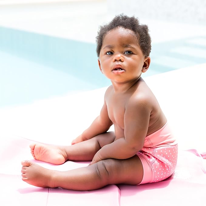 Splash About Happy Nappy Swim Diaper, Pink Dotty, 3-6 Months