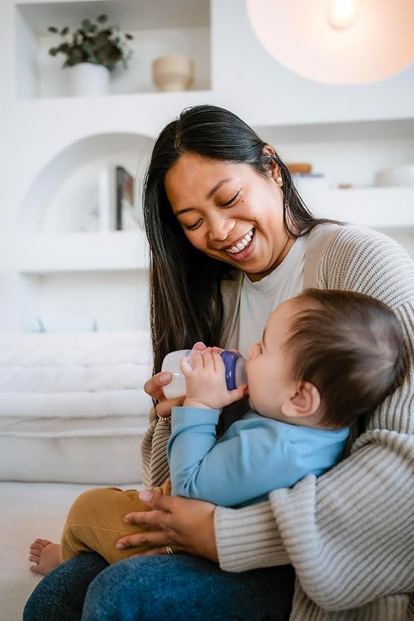 Stage 2 Flow Baby Bottle Variety Pack for Breast-to-Bottle Transition – Anti-Colic Bottles Featuring Shimi, MAM & Lansinoh – Try It Discovery Box 3–6+ Months, Tiny Trials