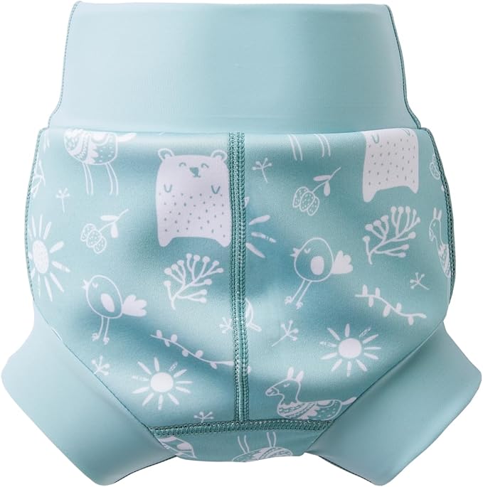 Splash About Happy Nappy Reusable Swim Diaper, Sunny Bear, 3-6 Months