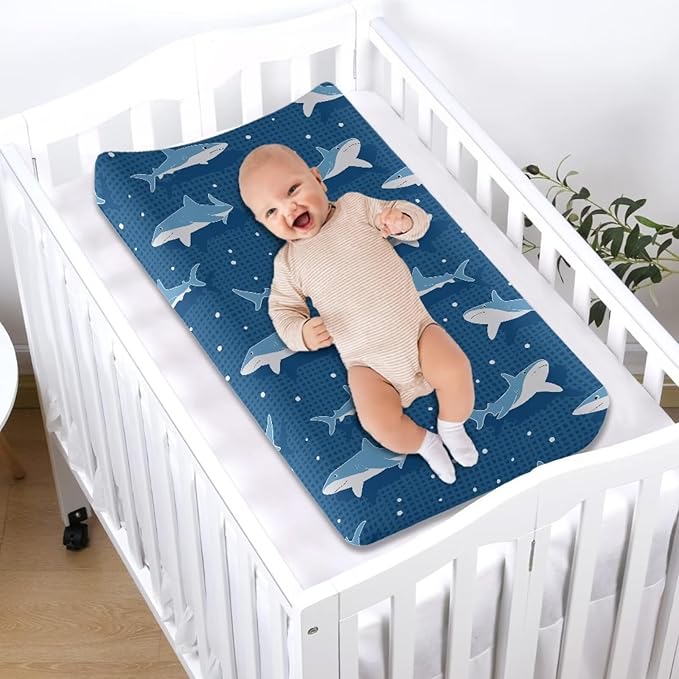 Changing Pad Covers for Boys Girls Carddle Sheet Set for Baby Boys Girls Breathable & Washable Cover