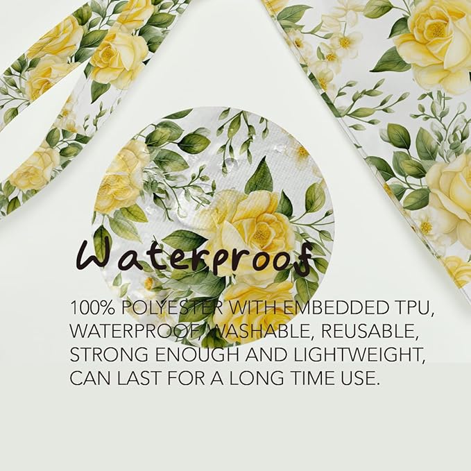 Fokongna Palm leaves Wet Bag Travel Wet Dry Bag Beach Bag Diaper Bag Wet Bag For Swimsuit Travel Makeup Bag Toiletry Bag