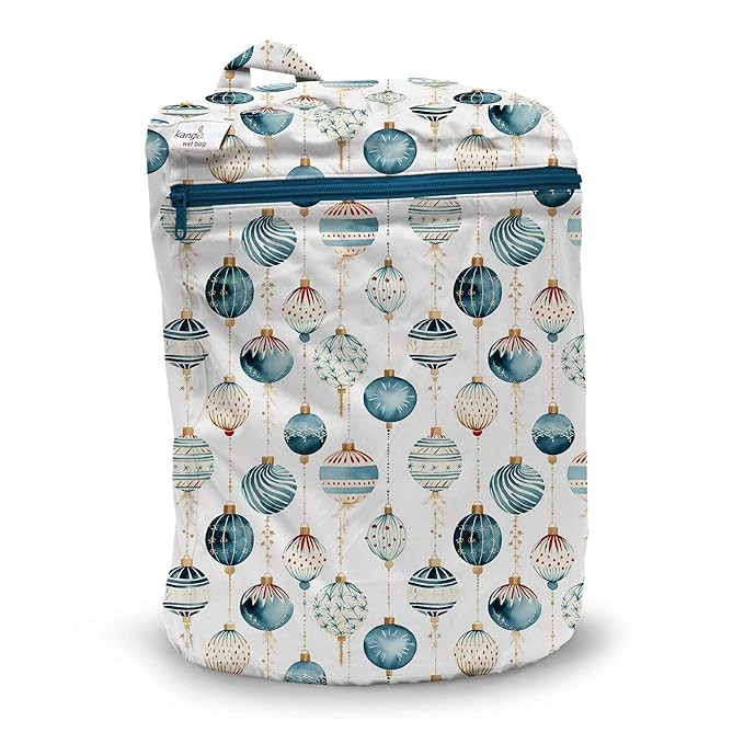 Kanga Care Wet Bag Seam Sealed Waterproof 3D Dimensional for Baby Cloth Diapers, Travel, Beach, Pool, Gym, Swim | Glaskugeln