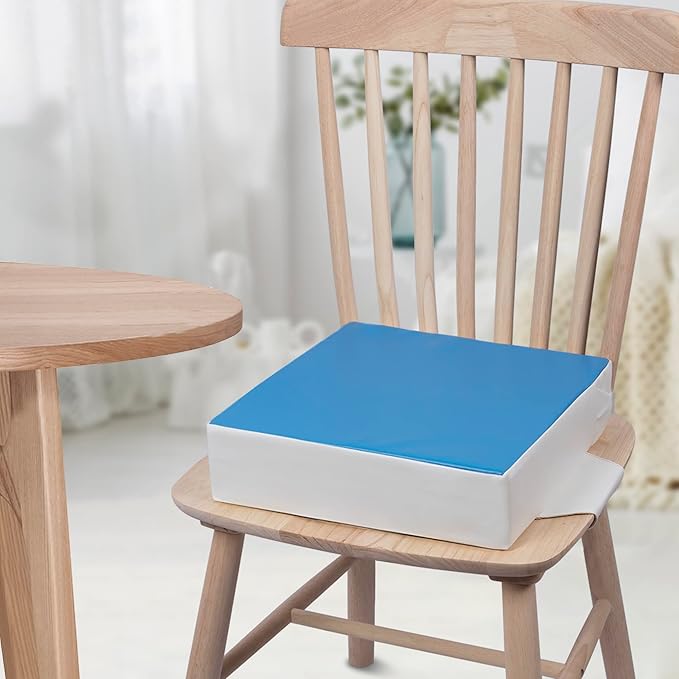 Toddler Booster Seat for Dining Table, Waterproof PU Washable Thick Toddler Booster Seat