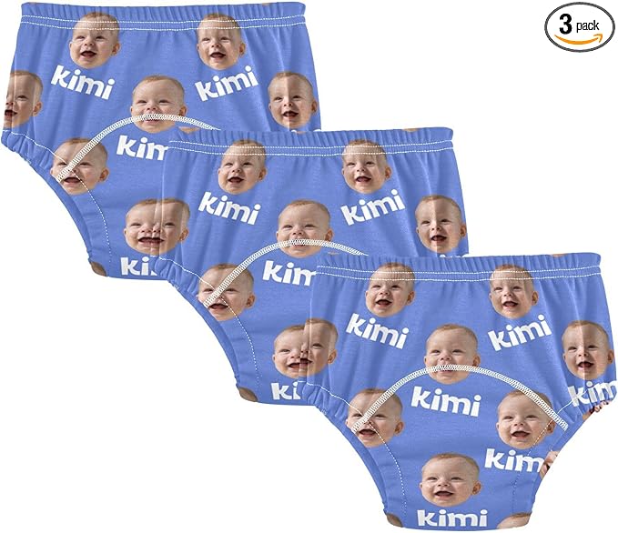 Joko Ivery 1 Blue Custom Potty Training Pants Traning Potty Panty Unisex for Toddlers Boys Girls 2T 3Pcs