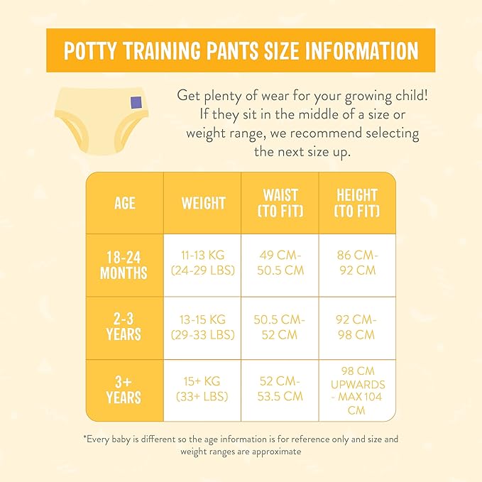 Bambino Mio, Potty Training Underwear for Girls and Boys, Dino, 3+ Years