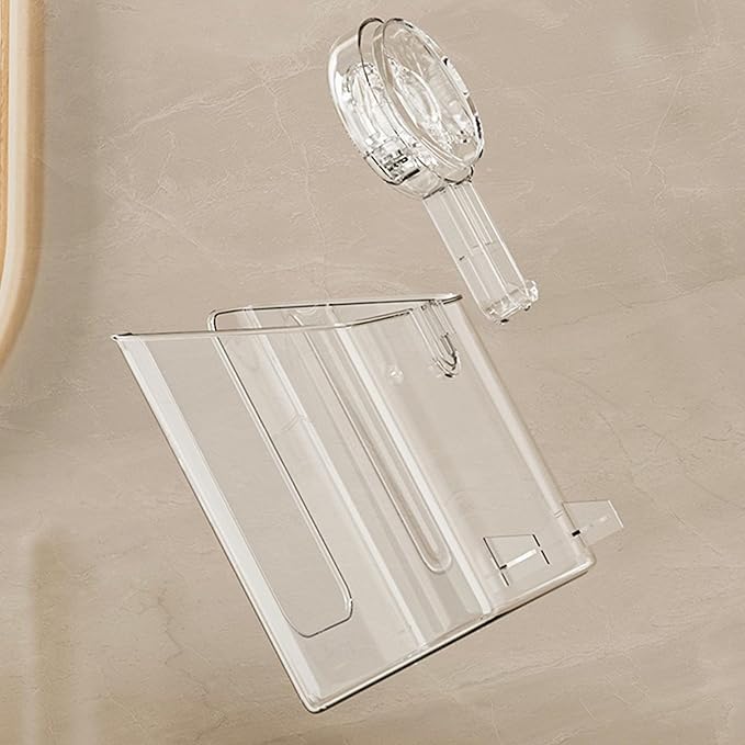 Wall Mounted Wet Wipes Dispenser for Bathroom and Kitchen, Clear PET Materials, Easy Installation with Suction Cup