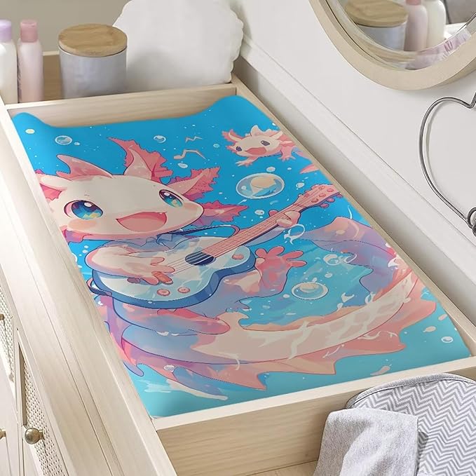 Changing Pad Covers for Boys Girls Carddle Sheet Set for Baby Boys Girls Breathable & Washable Cover