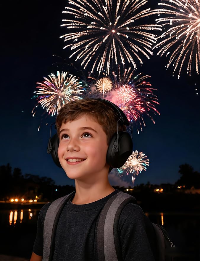 sundee Kids Noise Cancelling Headphones Ear Muffs for Noise Reduction Hearing Protection for Autism Chirldren