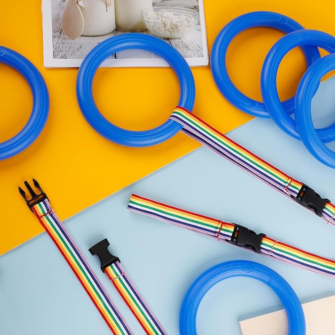 12pcs Toddlers Walking Ropes, Children Detachable Transition Rope Preschool Walking Rope Kids Walking Rope Line for Preschool Daycare Kindergarten Class School Kids Outdoor Supplies
