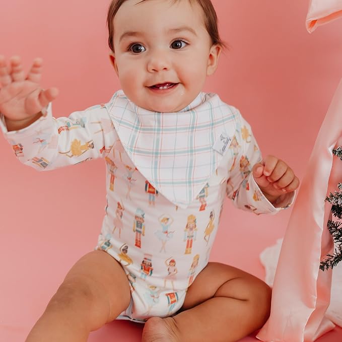 Copper Pearl Baby Bandana Bibs, 4 Pack