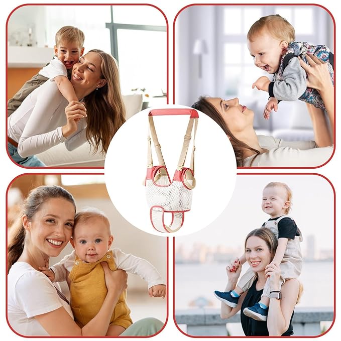 Toddler Walking Harness - Child Walker Assistant Belt, Adjustable Baby Walking Aid | Breathable Backpack Leashh for Kids, Toddler Walking Support Strap, Safe Walking Helper Suitable for Children