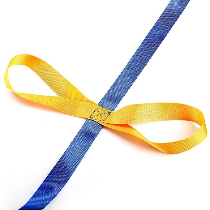 Okllen 2 Pack Children's Safety Walking Ropes with 12 Colorful Each Handles, Outdoor Daycare Rope for Preschool Daycare Teacher, Nursery, Kindergarten, 1 Rope Up to 12 Kids and 2 Adults Use