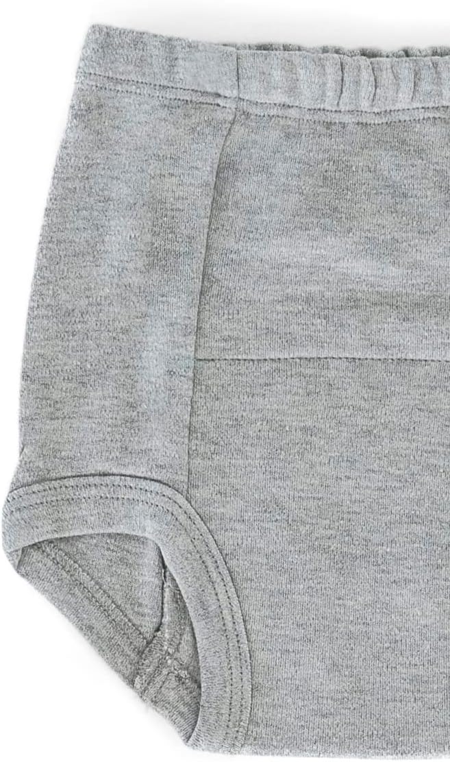 Laas Organic Cotton Potty Training Pants/Underwear, GOTS Certified, Boys, Girls, Unisex, Toddler, Pack of 3