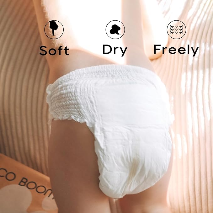 ECO BOOM Training Pants for Toddler Potty, Hypoallergenic for Sensitive Skin, Size 7 Suitable for 37+lb (XXXL - 48 Count)