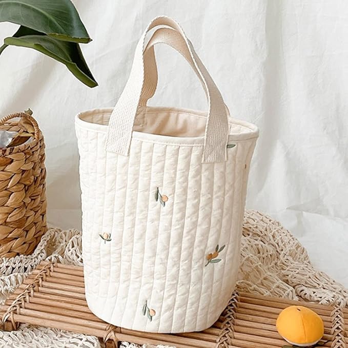 Diaper Caddy Organizer - Large Portable Nursery Storage Bin and Car Travel Organizer - Portable Baby Changing Organizer Hanging Storage Caddy 4