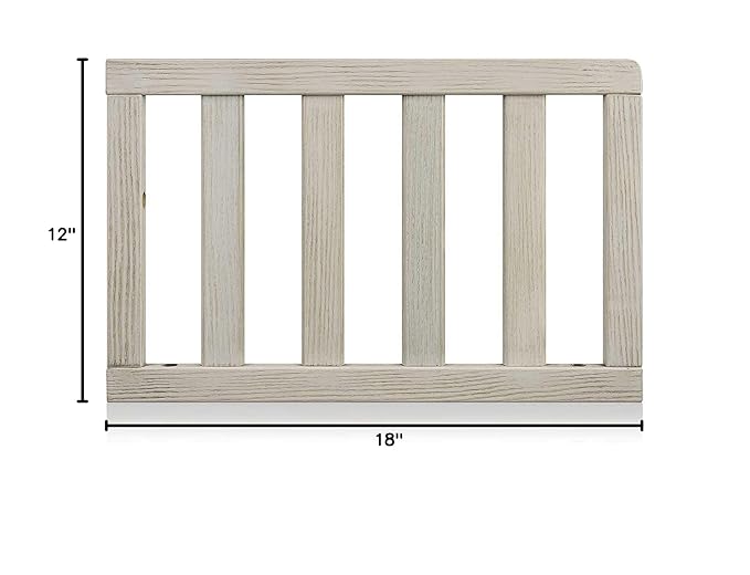 Suite Bebe Barnside Toddler Guard Rail in Washed Gray