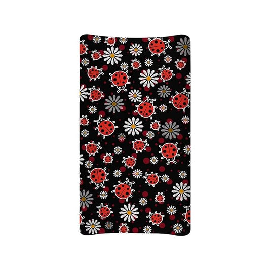 Ladybug Baby Changing Pad Cover Girls Boys Baby Nursery Diaper Changing Pad Sheets Soft Comfy Cradle Mattress 18 X 36 Sheets Gift for Friends