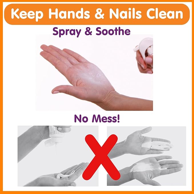 Boogie No-Rub Diaper Rash Spray - (3 Pack) 1.7 fl oz - Diaper Cream Spray for Infants and Babies - Touch-Free Application - Baby Essentials