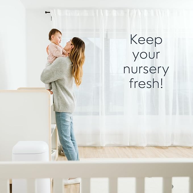 Diaper Genie Easy Roll Refill, 30 Bags Per Refill, Holds Up to 1410 Newborn Diapers| Odor Control| Diaper Pail-Bags, Fits-Genie Signature & Platinum Pails, (Pack of 2)
