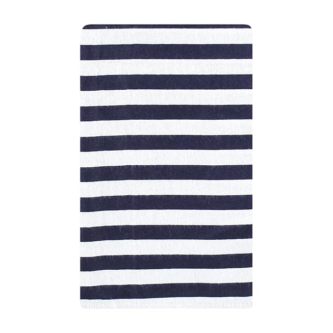 Hudson Baby Unisex Baby Cotton Flannel Burp Cloths, Sea Characters, One Size