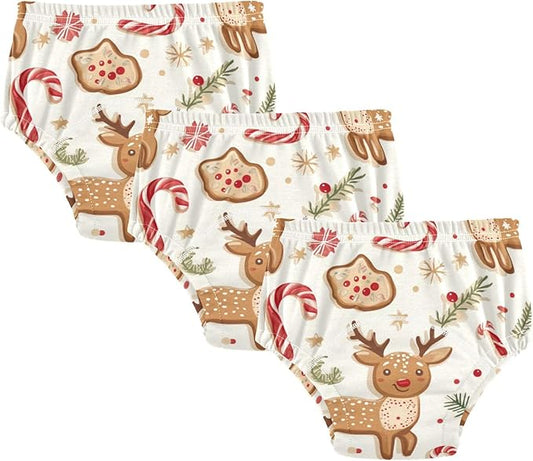 Toddler Potty Training Underwear Cotton Absorbent Soft Baby Girl Boy Potty Training Pant 2t-5t