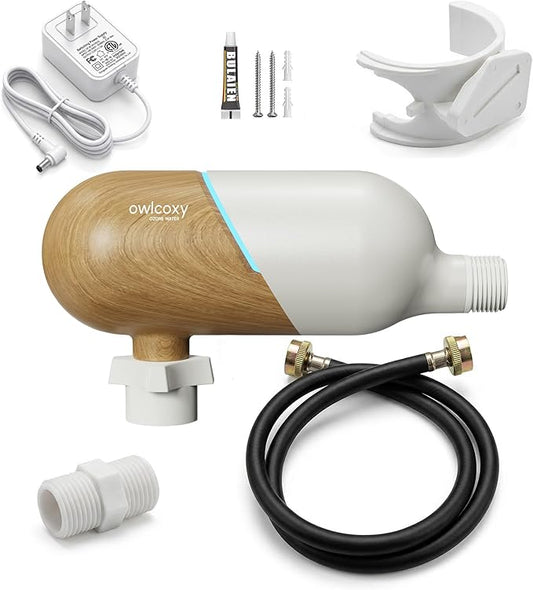 Ozone Water Disinfection Machine - Upgraded M9-Plus Series/Ozone Laundry System for Washing Machines/Safe and Effective Disinfection for Baby Items. (With wall mounting accessories)