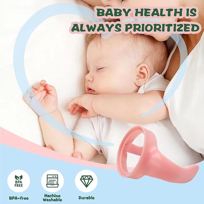 Baby Bottle Handles Compatible for Mam Bottles, Feeding Bottles Holder Accessories, Pack of 4