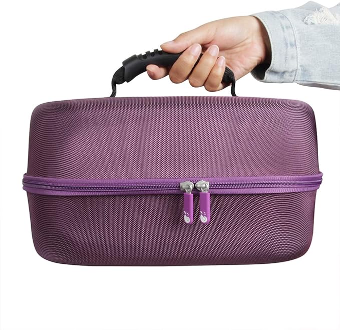 Hermitshell Hard Travel Case for Spectra S1 S2 Plus Electric Breast Milk Pump (Purple)