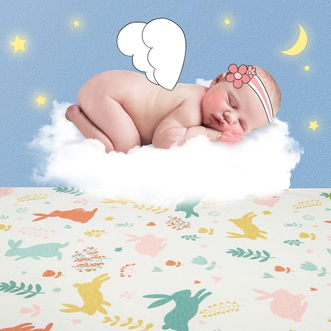 Baby Portable Diaper Changing Pad,Waterproof Changing Mat,Soft Comfortable,Foldable Travel Pad,Toddler Essentials Must Haves,Newborn Shower Gifts(2 Pcs 20“x27”)