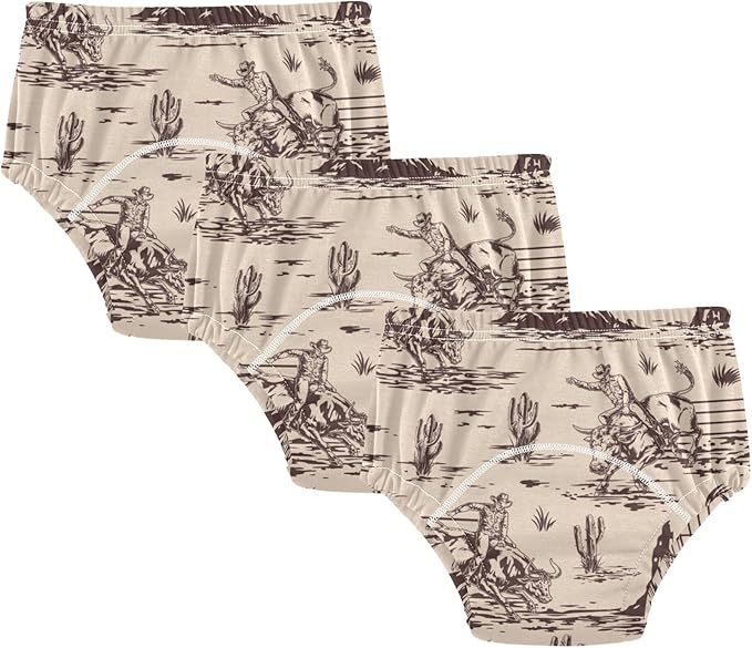 Toddler Potty Training Underwear Cotton Absorbent Soft Baby Girl Boy Potty Training Pant 2t-5t