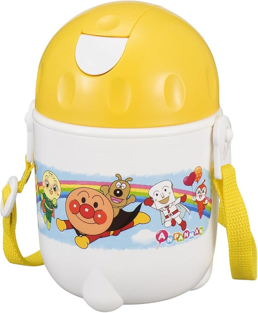 Lec Anpanman Water Bottle with Straw