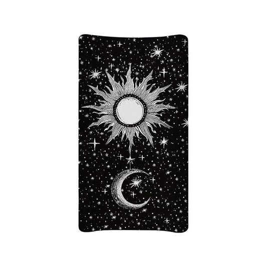Sun and Moon Changing Pad Cover Neutral Baby Diaper Changing Table Covers Newborn Infant Changing Pad Sheets Toddler Changing Table Mat