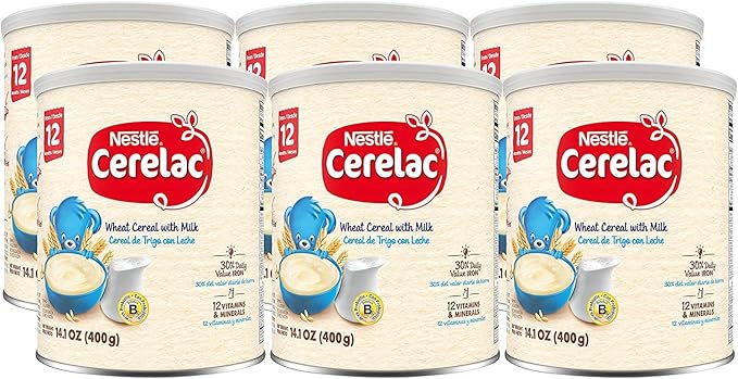 Nestle Nestum Infant Cereal (Wheat and Milk, Pack of 6)