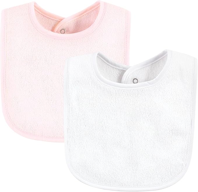 Hudson Baby Unisex Baby Drooler Bib With Waterproof Lining