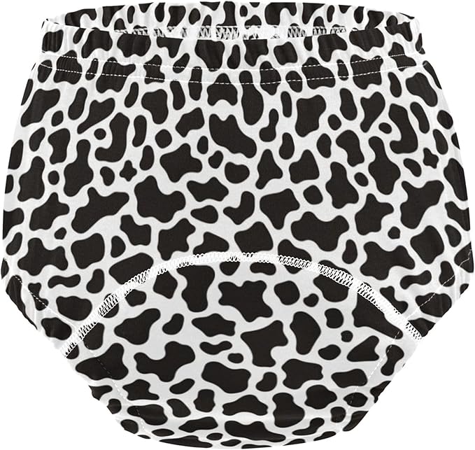 Baby Boys Training Underwear Leakproof Boxer Briefs Underwear for Toddler 4T Simple Cow Print Pattern