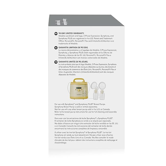 Medela Symphony Breast Pump Kit, Double Pumping System Includes Everything Needed to Start Pumping with Symphony, Made Without BPA
