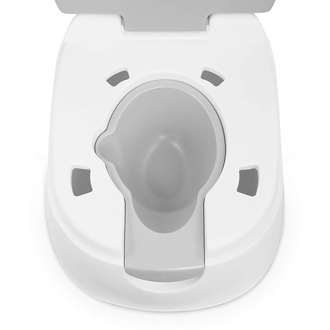 Munchkin® Arm & Hammer Multi-Stage 3-in-1 Potty Seat, (Potty Chair, Trainer Ring and Step Stool), Grey