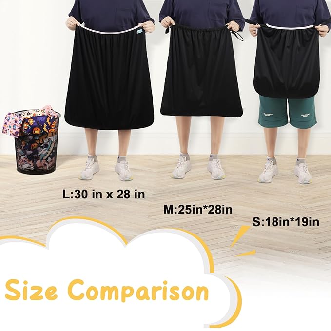 ALVABABY Reusable Diaper Pail Liner for Baby Cloth Diaper,Rubbish Bag,Laundry,Kitchen Garbage Cans 25 * 14.5 * 28in Gallons Laundry Bag LLM-LW28Z75A