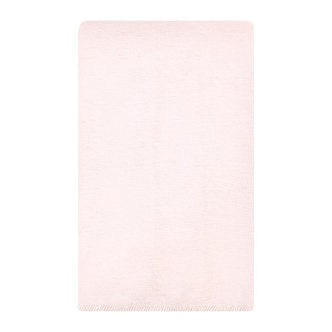 Hudson Baby Unisex Baby Cotton Flannel Burp Cloths, Pink Bows 10 Pack, One Size