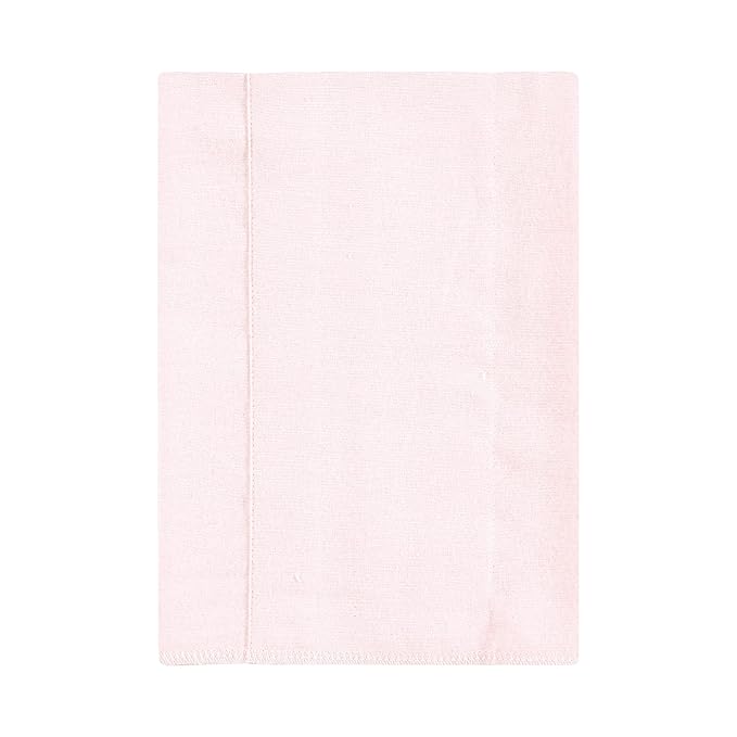 Hudson Baby Unisex Baby Cotton Flannel Burp Cloths, Pink Honey Bunny, One Size