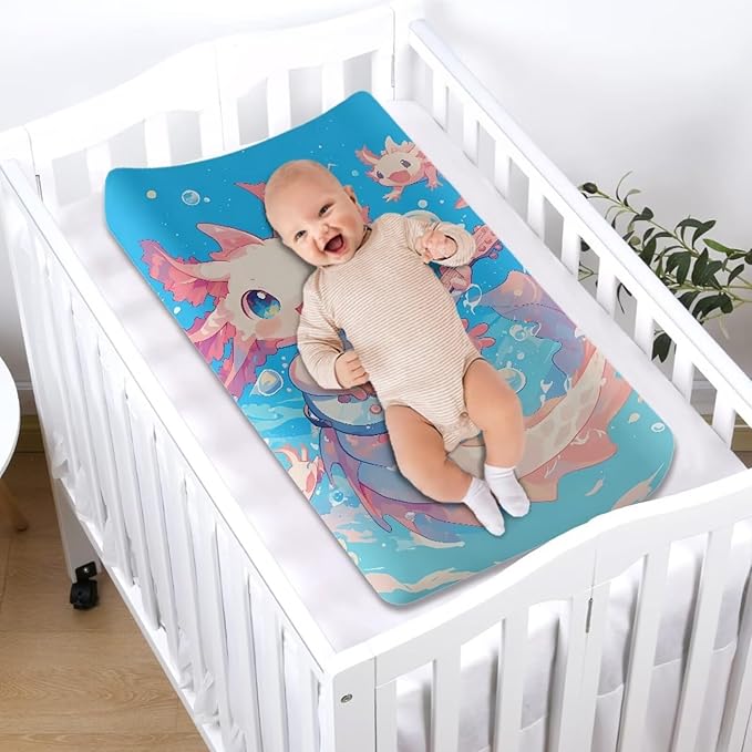 Changing Pad Covers for Boys Girls Carddle Sheet Set for Baby Boys Girls Breathable & Washable Cover