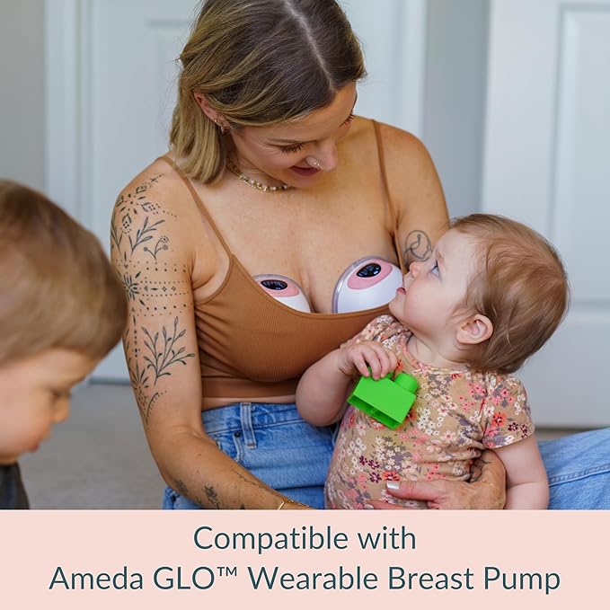 Ameda GLO Breast Pump Flange | 27mm Flange | Ameda Pump Parts | 1 Count | GLO Accessories