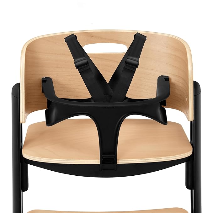 Delta Children Versa Adjustable 3-in-1 High Chair for Babies & Toddlers - 3 Growing Stages from Infant to Adult Seating - Greenguard Gold Certified, Black